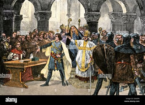 The Investiture Controversy: A Clash of Swords and Souls Between Holy Roman Emperor Henry IV and Pope Gregory VII over Papal Power